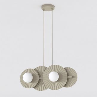 EMIBIG 1728/4 UMBRA 4 MOKKA lampa wisząca