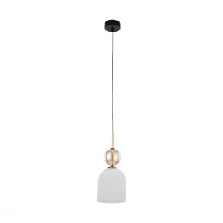 TK-LIGHTING 11020 SOPHIA COGNAC WHITE LAMPA WISZACA 1XE14