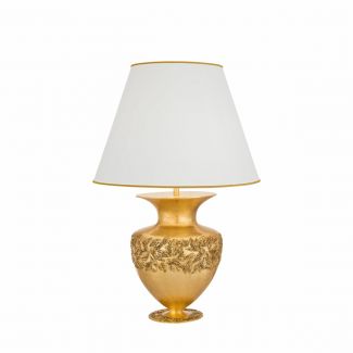 KOLARZ 1423.71M.GA ANFORA lampa stołowa złoto 24K