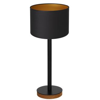 LUMINEX 3835 oprawa przenośna Table lamps lampa stołowa czarny brązowy złoty
