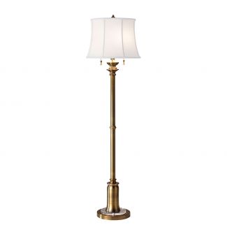 ELSTEAD Stateroom FE-STATEROOM-FL-BB 2 Light Floor Lamp - Bali Brass