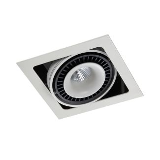 ITALUX GL7116-1/18W WH+BL Alesso lampa podtynkowa biały,czarny 3000K