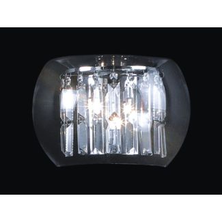 ITALUX MB7603-3A Crystal Ring lampa wisząca Chrom