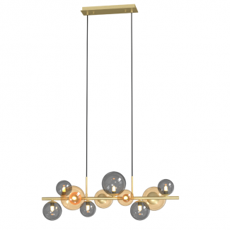 ZUMALINE MD5918-10-EGN VILLA LAMPA WISZĄCA ZŁOTA/GOLD