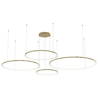 MILAGRO ML0849 Lampa wisząca Saturno Gold 120W LED