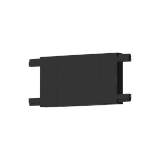 MILAGRO ML2215 Slim Magnetic Track Czarny Łącznik Szyn Prosty
