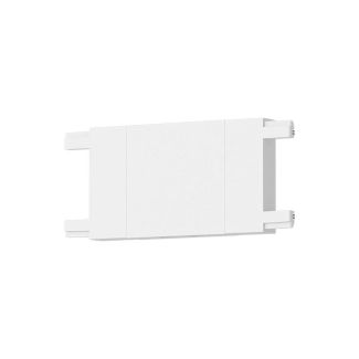 MILAGRO ML2216 Slim Magnetic Track Biały Łącznik Szyn Prosty