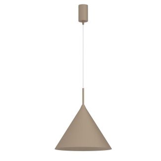 MILAGRO MLP2469 Lampa wisząca CAPITAL TAUPE Ø32cm 1xGX53