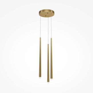 MAYTONI MOD132PL-L36BSK1 Cascade lampa wisząca mosiądz