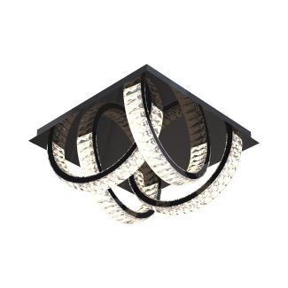 ZUMALINE MX3274-4-3BCT TULA LAMPA SUFITOWA CZARNA/BLACK