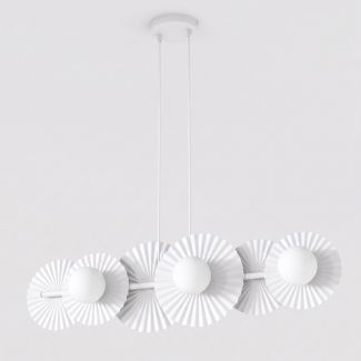 EMIBIG 1727/6 UMBRA 6 WHITE Lampa wisząca