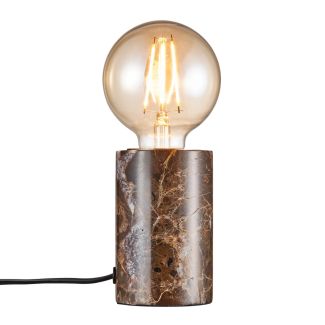 NORDLUX 45875018 Siv Marble  lampa stołowa brązowy