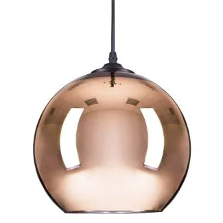 Step into Design ST-9021-M copper Lampa wisząca MIRROR GLOW - M miedziana 30cm