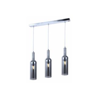 REALITY 332803-02 Bottle - lampa wisząca 3 płomienna chrom