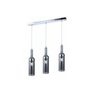 REALITY 332803-02 Bottle - lampa wisząca 3 płomienna chrom