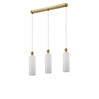 Light Prestige Piega 3 wisząca biała