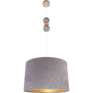 HELLUX 8553212 Lampa wisząca Bolla fi40 szara