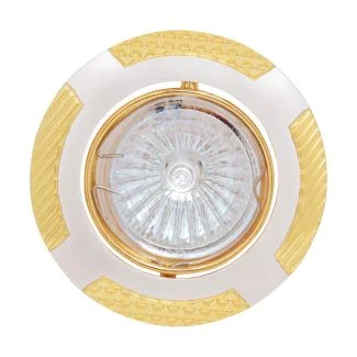 IDEUS 01325 LEYLAK HL797 PEARL SILVER/GOLDEN Sufitowa oprawa punktowa
