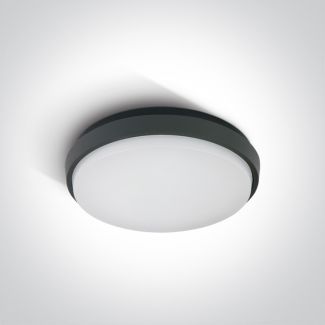 ONE LIGHT 67363/AN/W Fasideri 2 plafon antracyt LED 3000K 30W IP54