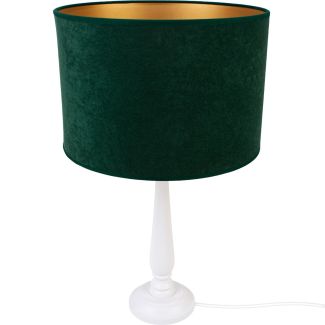 HELLUX 4104253 Lampa stołowa BERTA butelkowa zieleń