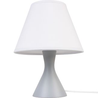 HELLUX 4113640 Bois lampa stołowa - szary