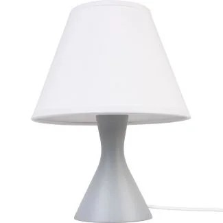 HELLUX 4113640 Bois lampa stołowa - szary