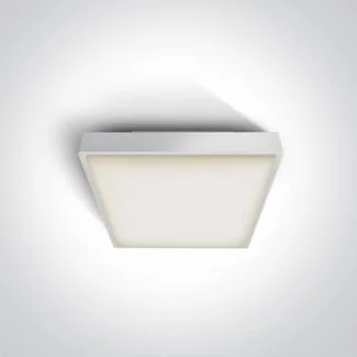 ONE LIGHT 67282N/W/W Pirnari biały plafon LED 3000K 16W IP65