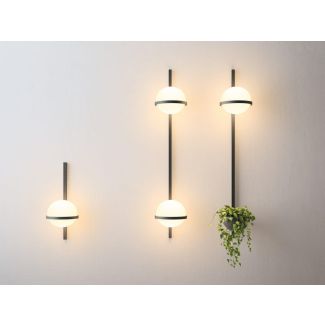 MOOSEE LAMPA ŚCIENNA PLANT WALL CZARNA