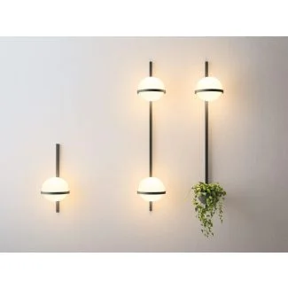 MOOSEE LAMPA ŚCIENNA PLANT WALL CZARNA