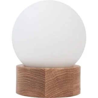 HELLUX 4310145 Lampa stołowa nocna  Barrel ORB kula