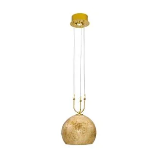 KOLARZ 0392.31+1L.3.ME.AU LUNA lampa wisząca złoto 24K