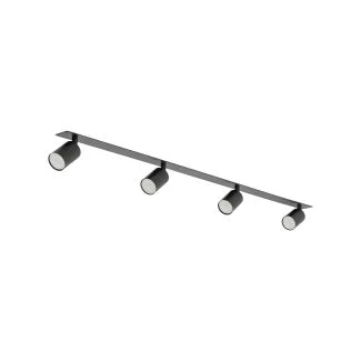 TK-LIGHTING 10801 NEX BLACK 4XGU10 LAMPA SUFITOWA PODTYNKOWA