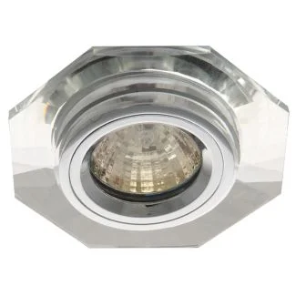 CANDELLUX 2230460 SS-14 CH/WH MR16 CHROM OPR. STROP. STAŁA SZEŚCIOKĄTNA SZKŁO BEZBARWNE