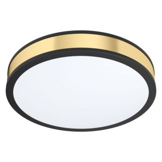EGLO 99407 LAMPA PESCAITO OPRAWA ŚCIENNA / SUFITOWA LED-DL Ø380 SCHWARZ/GOLD PESCAITO