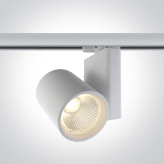 ONE LIGHT 65614NT/W/W Lavina 3 biały track spot COB LED 3000K 42W
