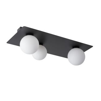 SIGMA 33279 ARGON 3 prostokąt czarny plafon