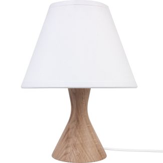 HELLUX 4113645 Bois lampa stołowa - brązowy