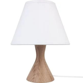 HELLUX 4113645 Bois lampa stołowa - brązowy