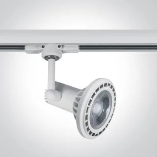 ONE LIGHT 65118AT/W Glinos biały track spot range GU10 R111 50W
