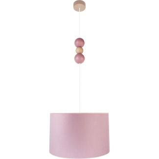 HELLUX 8553122 Lampa wisząca Bolla fi30 pudrowy róż