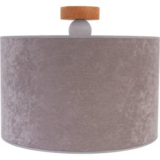 HELLUX 3200212 Lampa sufitowa Bolla fi40 szara