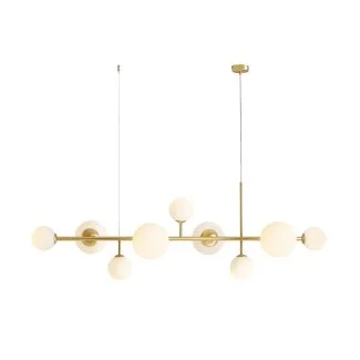 ALDEX 1092N40 LAMPA WISZĄCA DIONE 9 KOLOR MOSIĄDZ