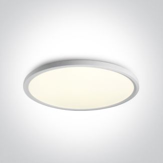 ONE LIGHT 62160FB/W/C Zigos 2 biały plafon LED 4000K 60W