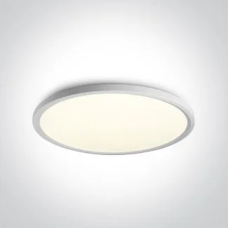 ONE LIGHT 62160FB/W/C Zigos 2 biały plafon LED 4000K 60W