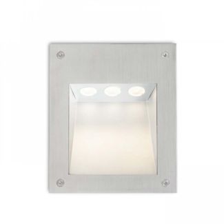 RENDL R10546 AKORD ścienna do wbudowania stal nierdzewna 230V LED 3W IP65 3000K