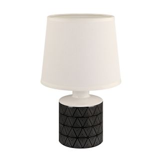 IDEUS 04103 TOPIK E14 WHITE/BLACK Lampka stołowa
