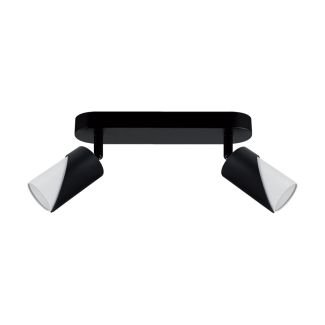 IDEUS  04213 ZEBRA SPT GU10 2L BLACK/WHITE Oprawa ścienno-sufitowa