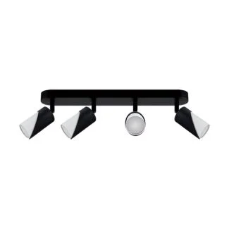 IDEUS 04215 ZEBRA SPT GU10 4L BLACK/WHITE Oprawa ścienno-sufitowa