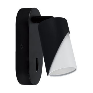 IDEUS 04216 ZEBRA WLL GU10 BLACK/WHITE Oprawa dekoracyjna