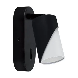 IDEUS 04216 ZEBRA WLL GU10 BLACK/WHITE Oprawa dekoracyjna